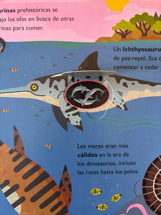 Libro infantil dinosaurios / Con solapas divertido