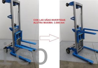 Apilador Manual Aluminio 5000 Kg - 2500 mm - 10505