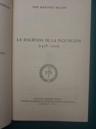 La hacienda de la Inquisición