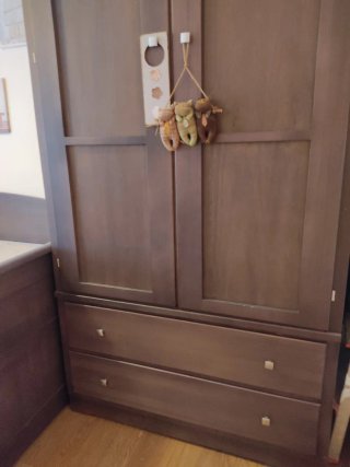 Habitación individual de madera