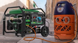Generador Dual Propano - Gasolina NATURA 8500W - 230V