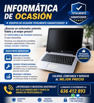 INFORMÁTICA DE OCASIÓN