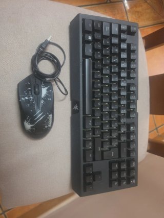 Teclado y Ratón Razer Negro Multicolor