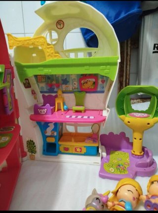 Casa árbol Pin y Pon con figuras