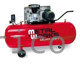 Compresor 200 Litros - 3 Hp - 230V- Metalworks