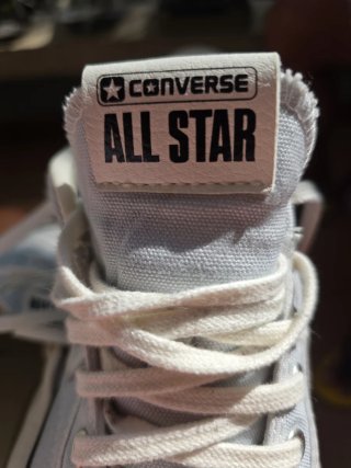 Converse All Star Gris y Blanco