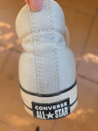 Converse All Star Gris y Blanco