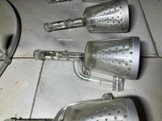 Lampada a nastro elettrificata