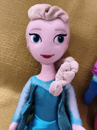 Muñecas Frozen Anna y Elsa