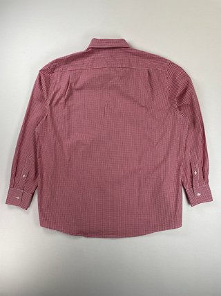 Camisa Tommy Hilfiger cuadros roja y blanca