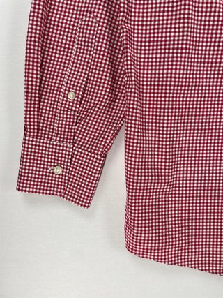 Camisa Tommy Hilfiger cuadros roja y blanca