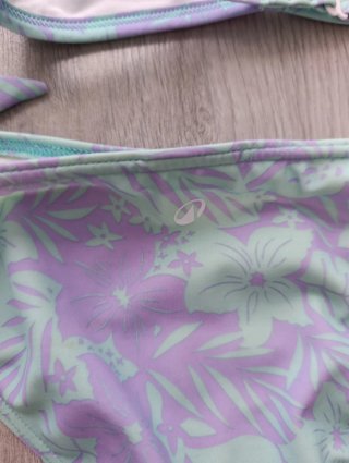 Bikini niña estampado floral T7-8