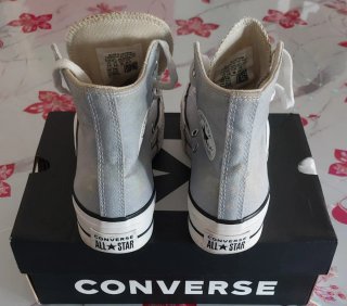 Converse All Star Grigie Tg 36