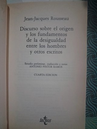 Discurso sobre el origen y los fundamentos de l...