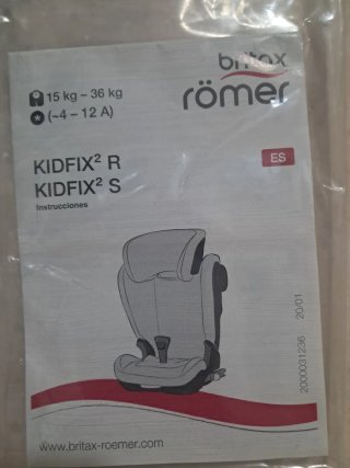 Britax Romer Kidfix 2 S Silla Coche Negra