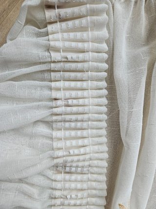 Visillos blancos 2.25 x 2.65