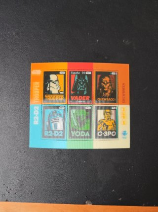 Sellos Star Wars holograma