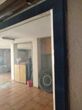 Espejo decorativo azul
