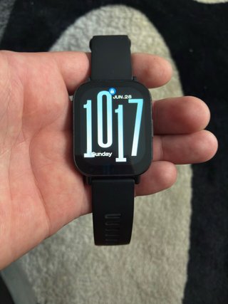 Reloj Inteligente Negro Como nuevo sin aranazos