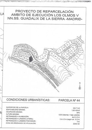 Terreno en venta en Guadalix de la Sierra