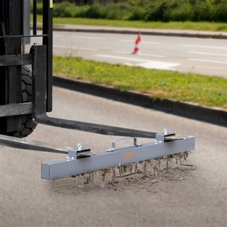 Herramienta de Recogida Magnética Colgante, Barrendero Magnético de Montacargas Tipo Colgante de 42.2 kg, Accesorios de Caza de Material de Acero de Grado Industrial para Recoger Clavos, Tornillos...