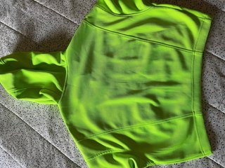 Chaqueta Zara Verde Neón talla M