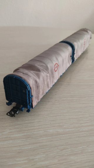 Vagón Electrotren HO 6100.Modelo Transfesa.