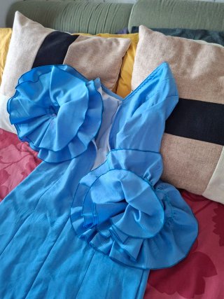 Bata flamenca azul Sin estrenar