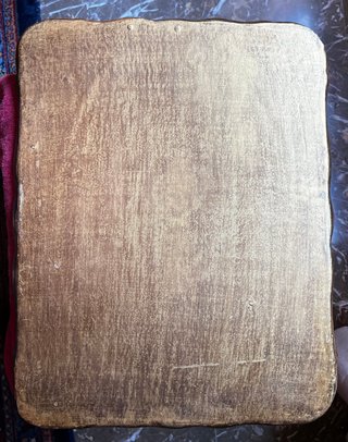 Vassoio Fiorentino restaurato a mano