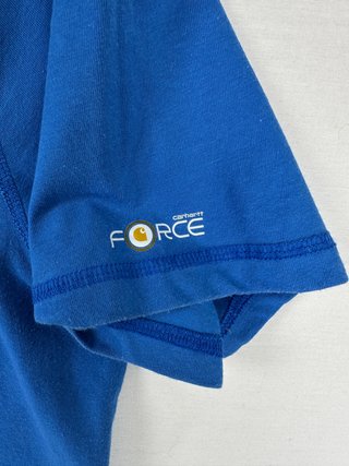 Camiseta Carhartt Force Azul Manga Corta