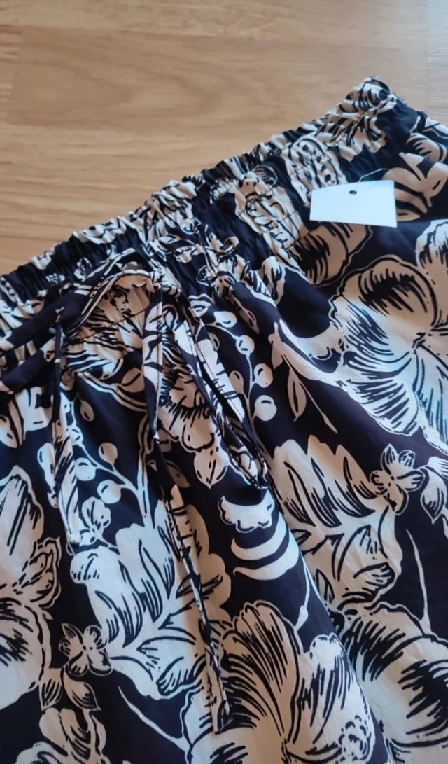 Conjunto Top y Pantalón Estampado Floral