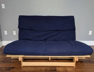Estructura para Futón Japonés Ikea Madera NEGRO.