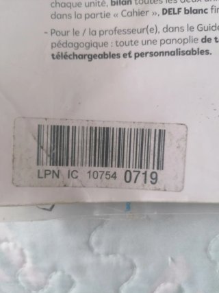 PARTAGE A2/B1 LIVRE+CAHIER