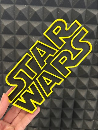 Star Wars - Logo 3D
