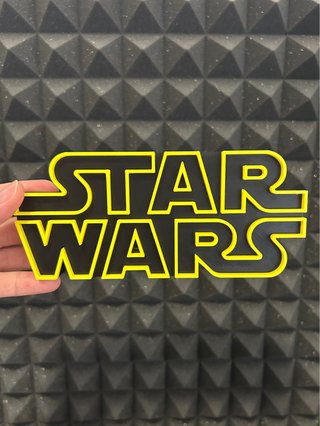 Star Wars - Logo 3D