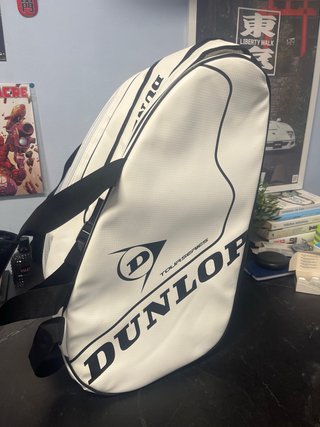 Paletero Pádel Dunlop Blanco Tour Series