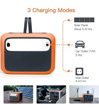 Estación de energía portátil PowerOak 500Wh