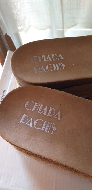 Sabot Chiara D'Amico Rossi Tg 40