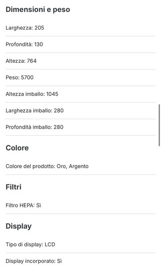 Dyson Purificatore Termoventilatore HEPA Hot+Cool
