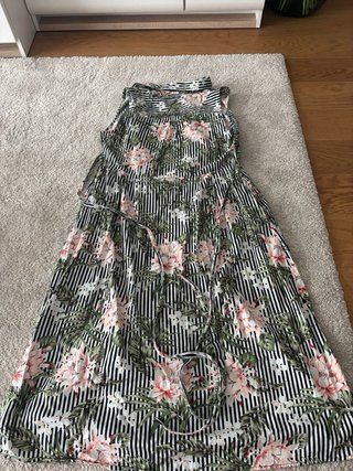 Vestido camisero largo Mango