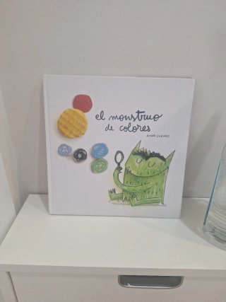 Libro infantil El monstruo de colores