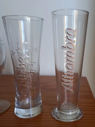 Lote 5 Bicchieri per Birra di Vari Marchi
