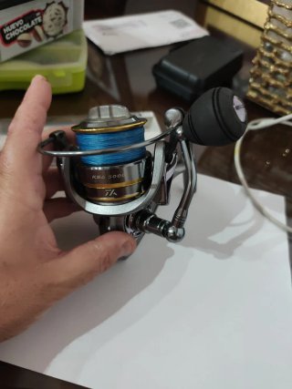 Carrete pesca spinning