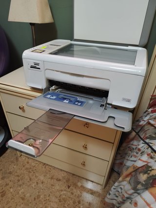Impresora HP Blanca Multifunción