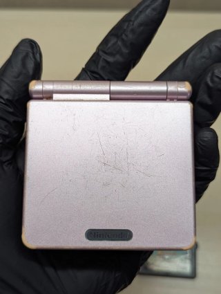 Game Boy Advance SP Rosa - Completo con accessori