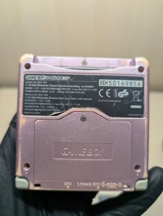 Game Boy Advance SP Rosa - Completo con accessori