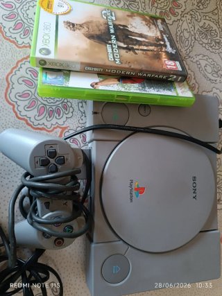 Consola PlayStation 1 Gris