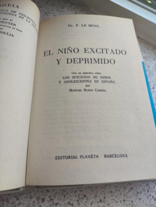 El niño excitado y deprimido
