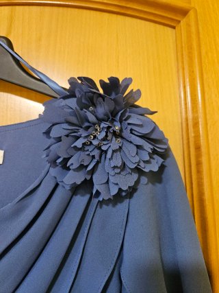 Vestido fiesta multicapas