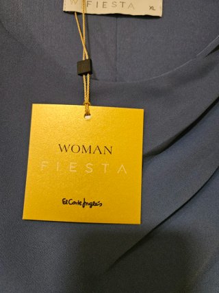 Vestido fiesta multicapas